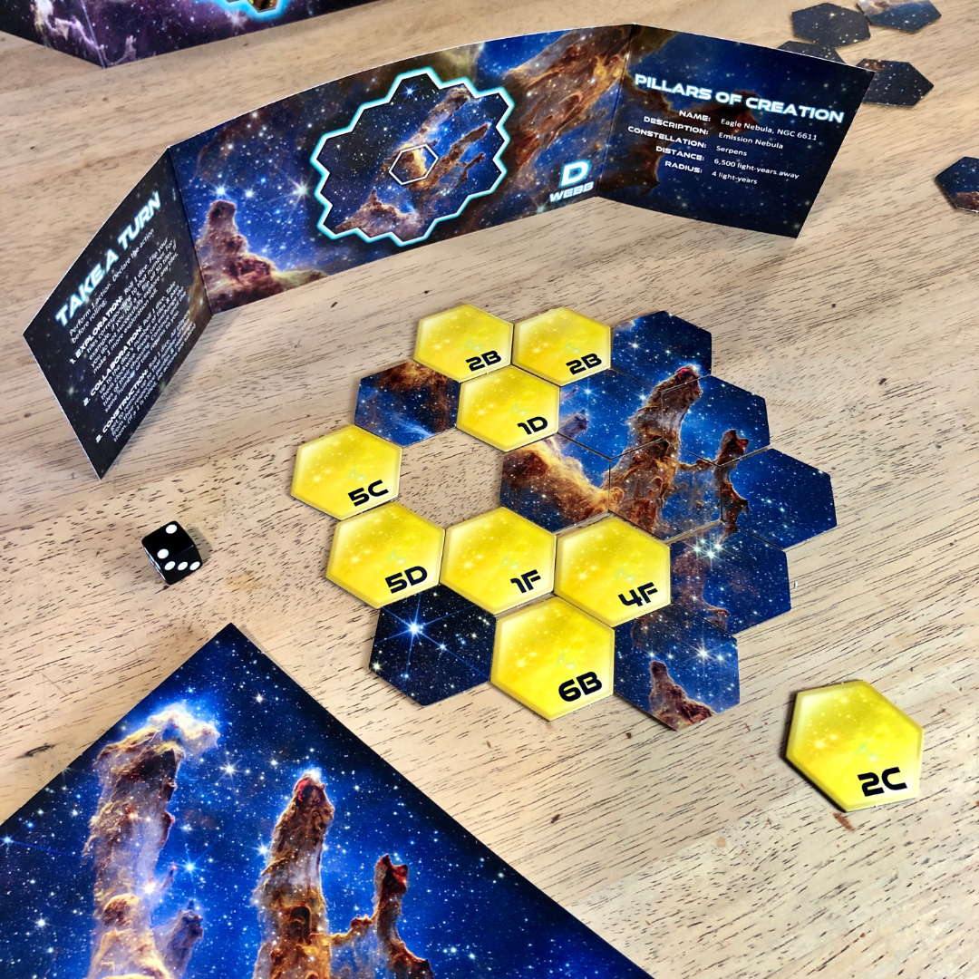 WEBB: A Game of Cosmic Construction *Preorder w/ Sticker*