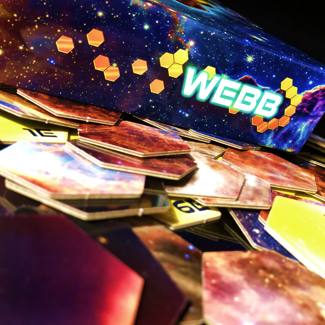 WEBB: A Game of Cosmic Construction *Preorder w/ Sticker*